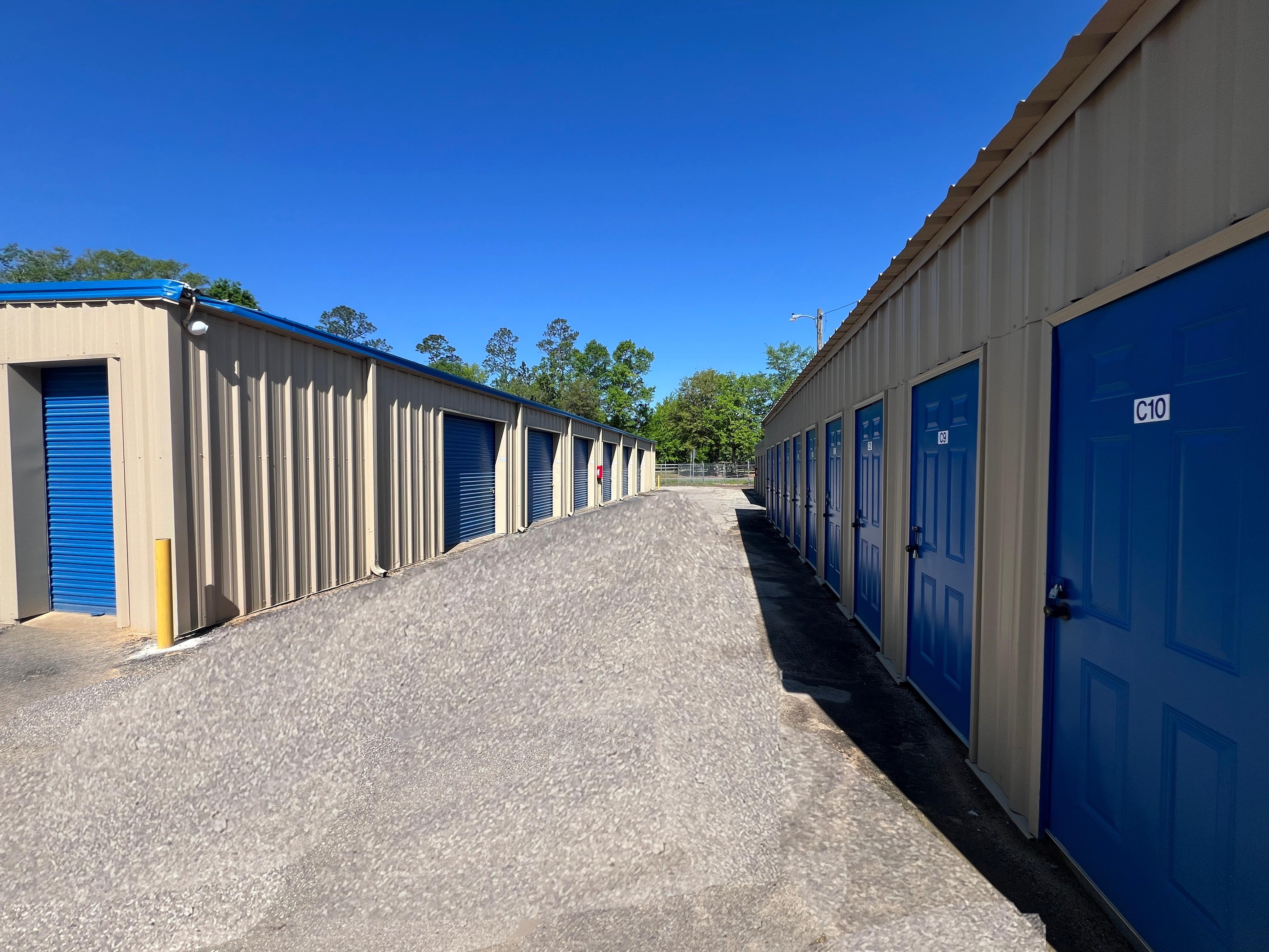 Drive-up access storage unit at 780 Faceville Highway with gated entry